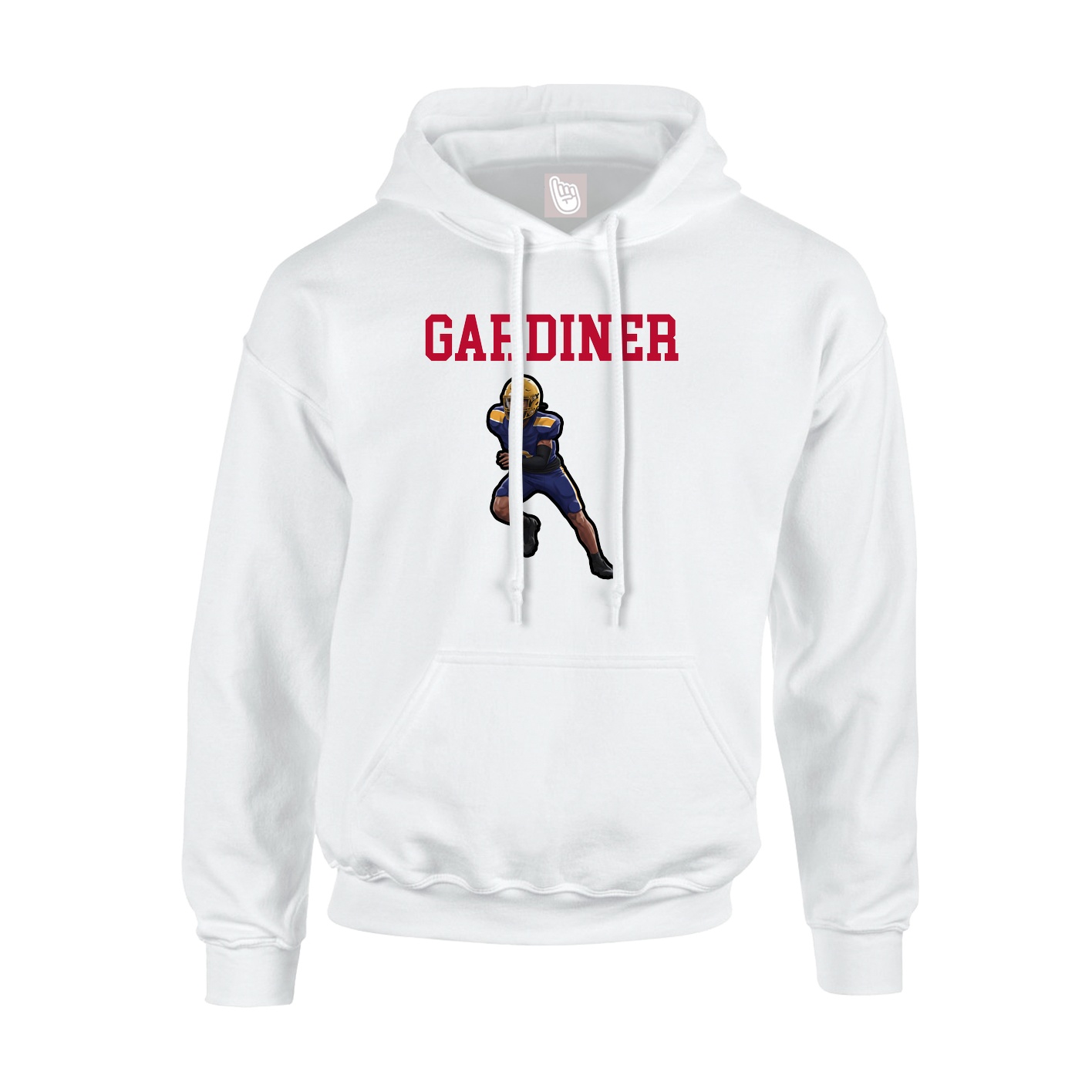 Youth Hoodie — Shirsey in White