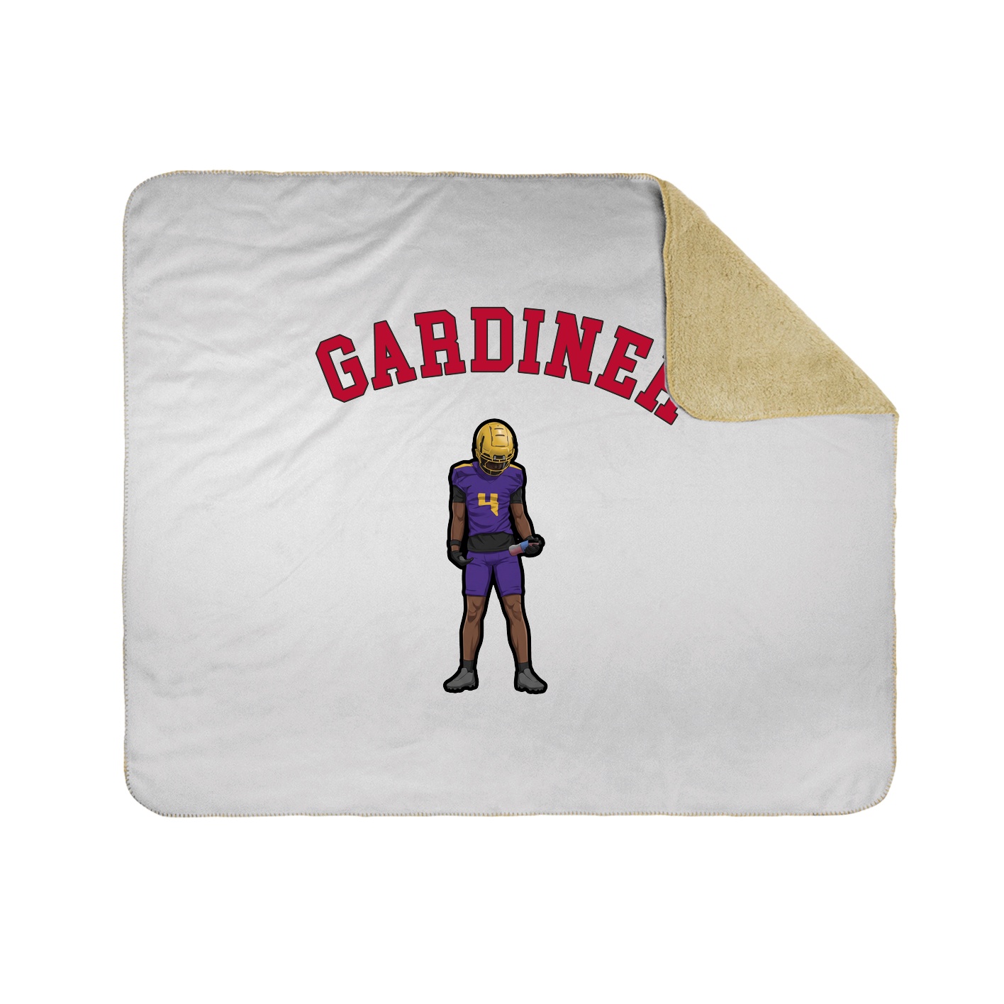 Throw Blanket — Shirsey Arch in White