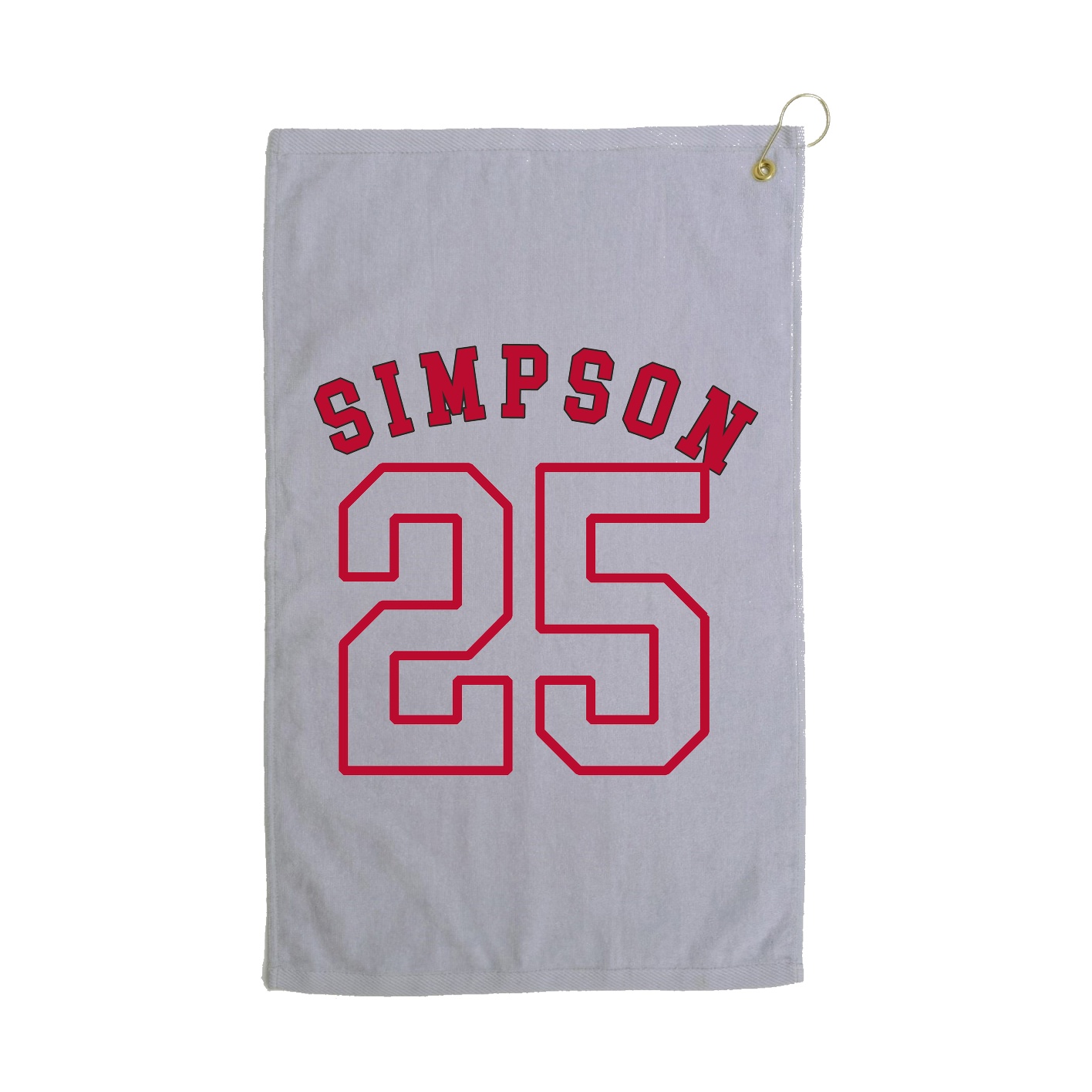 Golf Towel — Shirsey Arch in Grey