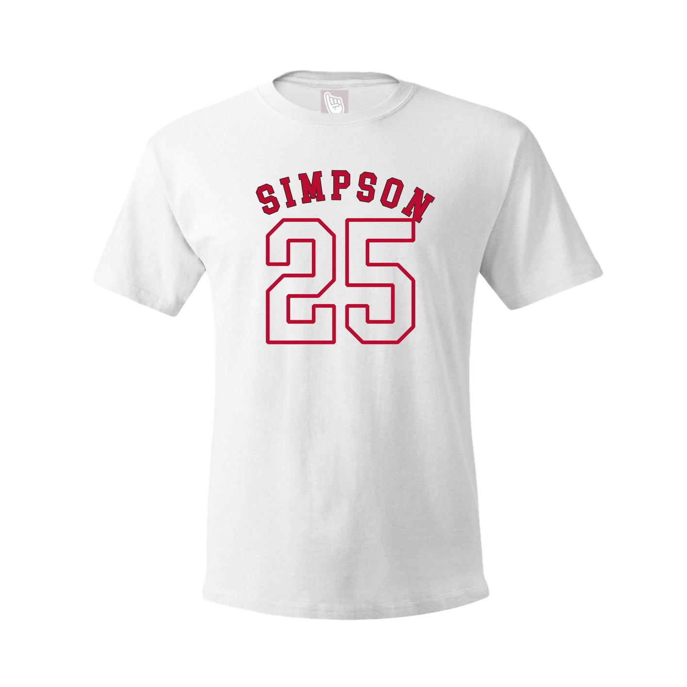 Tee — Shirsey Arch in White