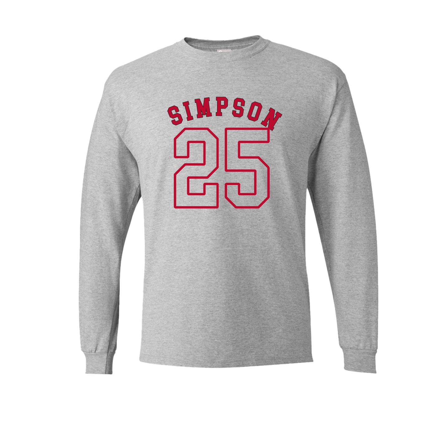 Long Sleeve Tee — Shirsey Arch in Grey