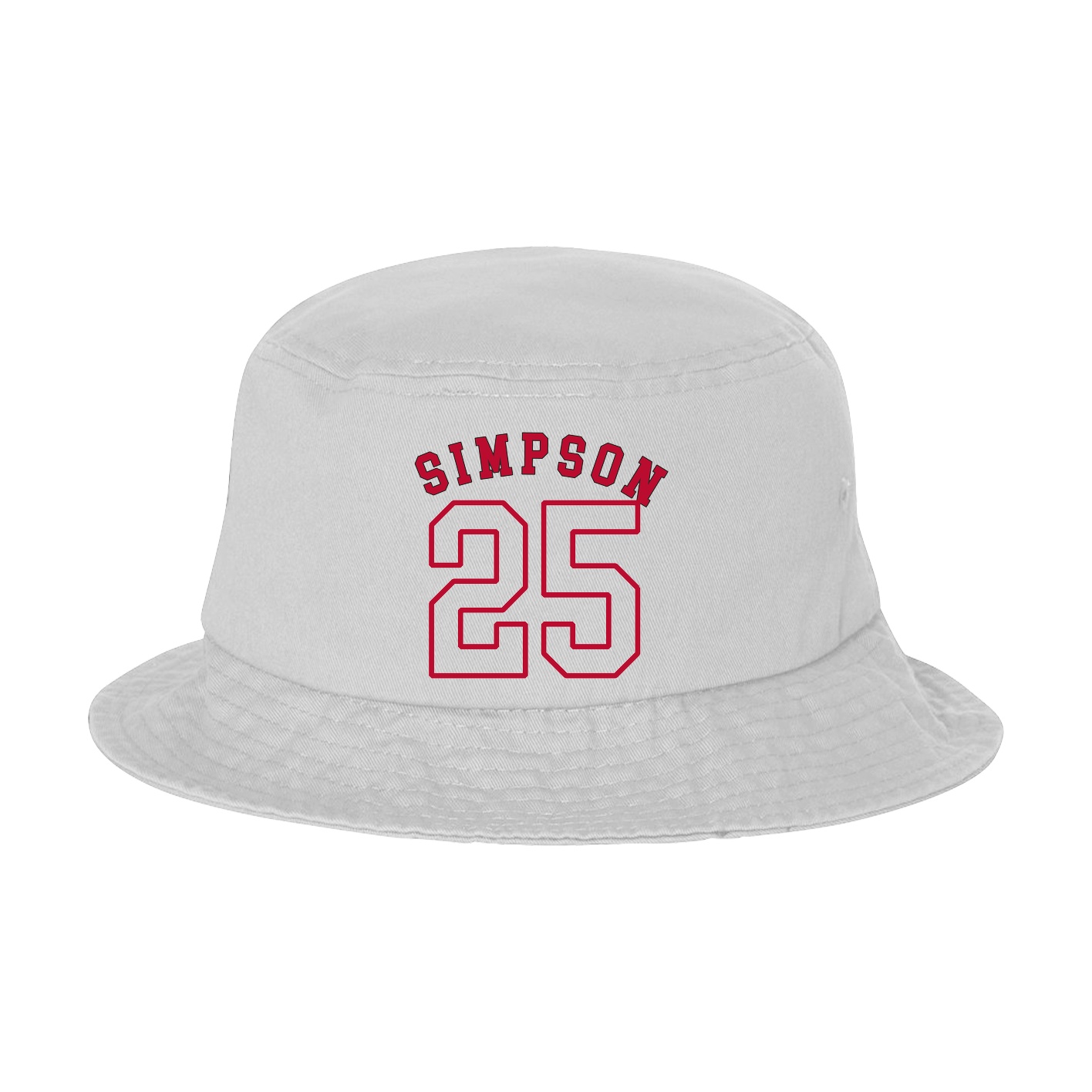 Bucket Cap — Shirsey Arch in White