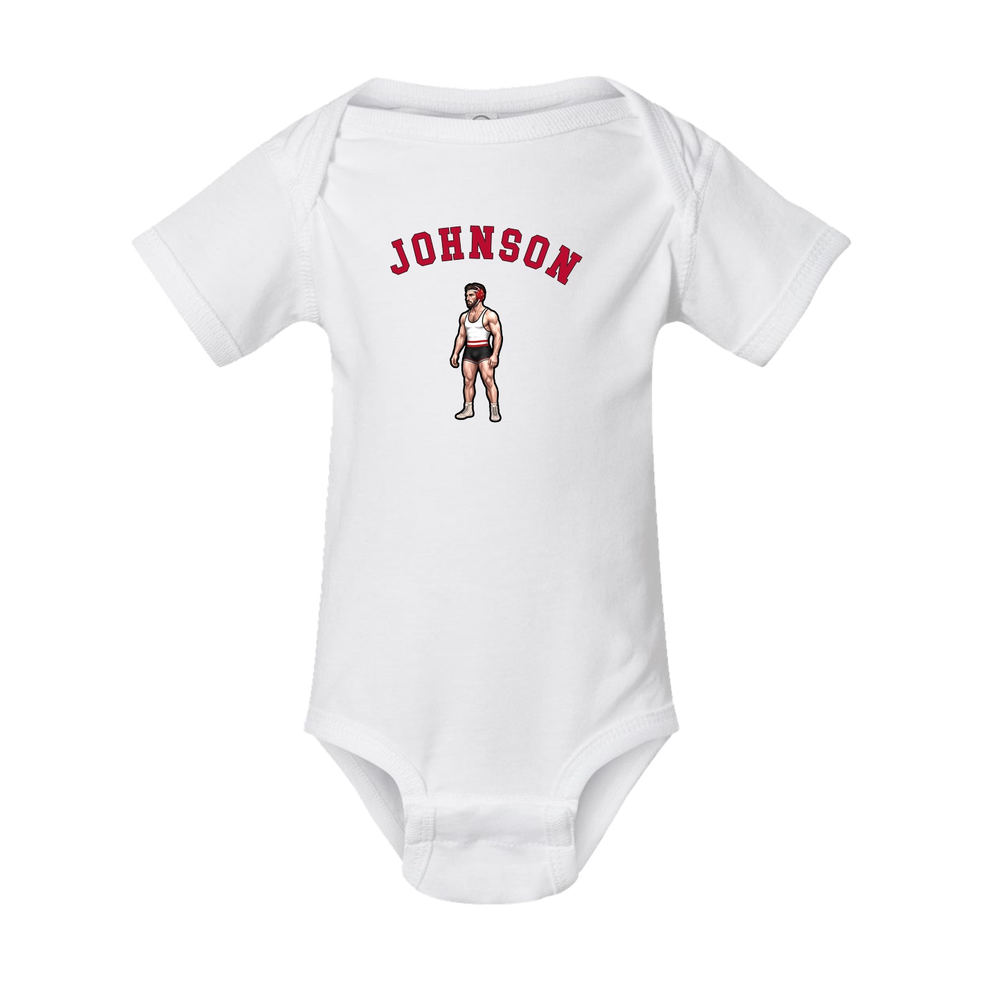 Baby Onesie — Shirsey Arch in White
