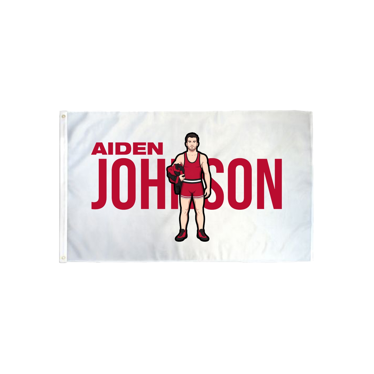 3x5 Flag — Player Name in Classic