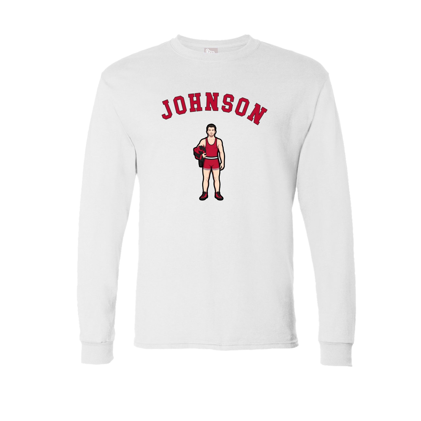 Long Sleeve Tee — Shirsey Arch in White