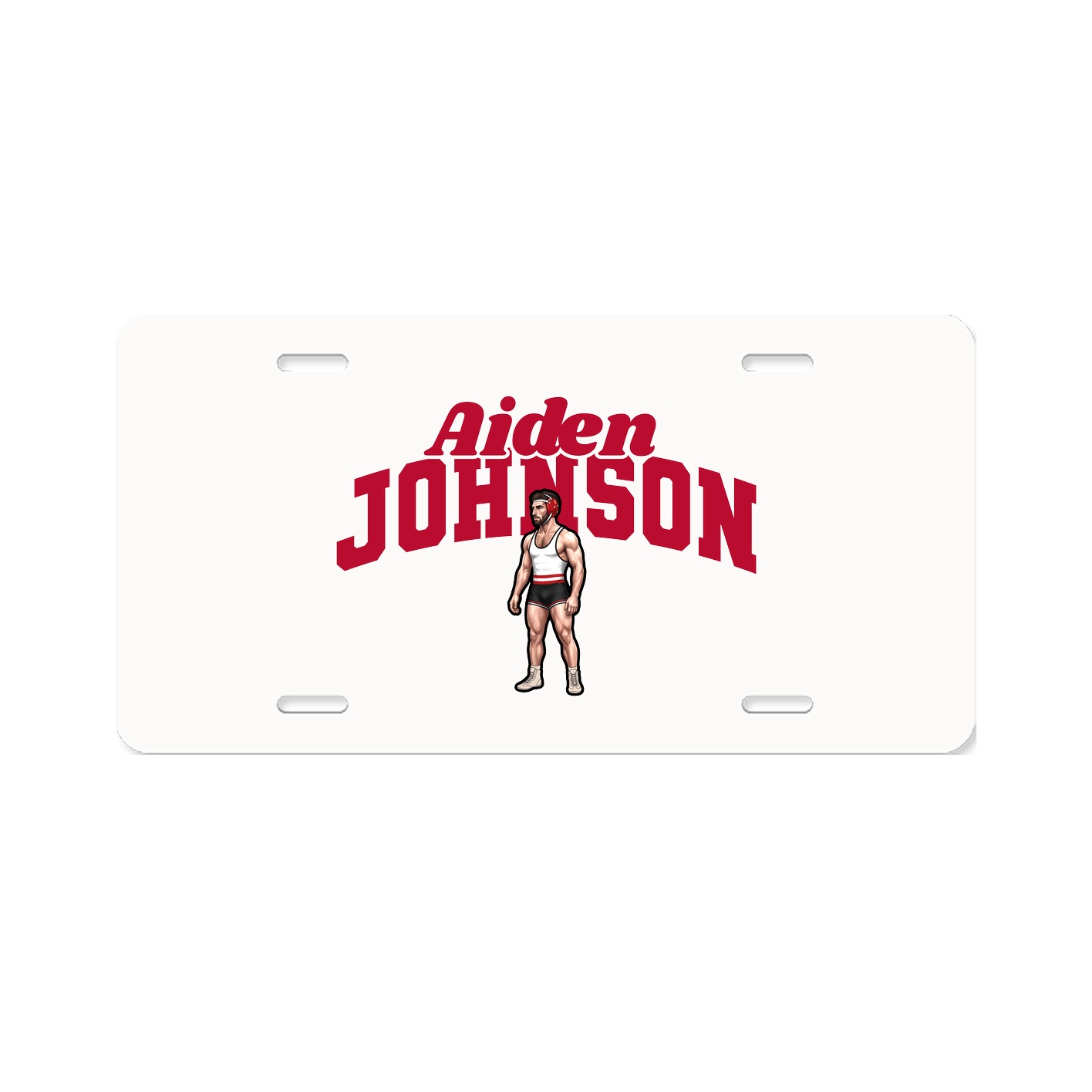License Plate — Signature Arch in Classic