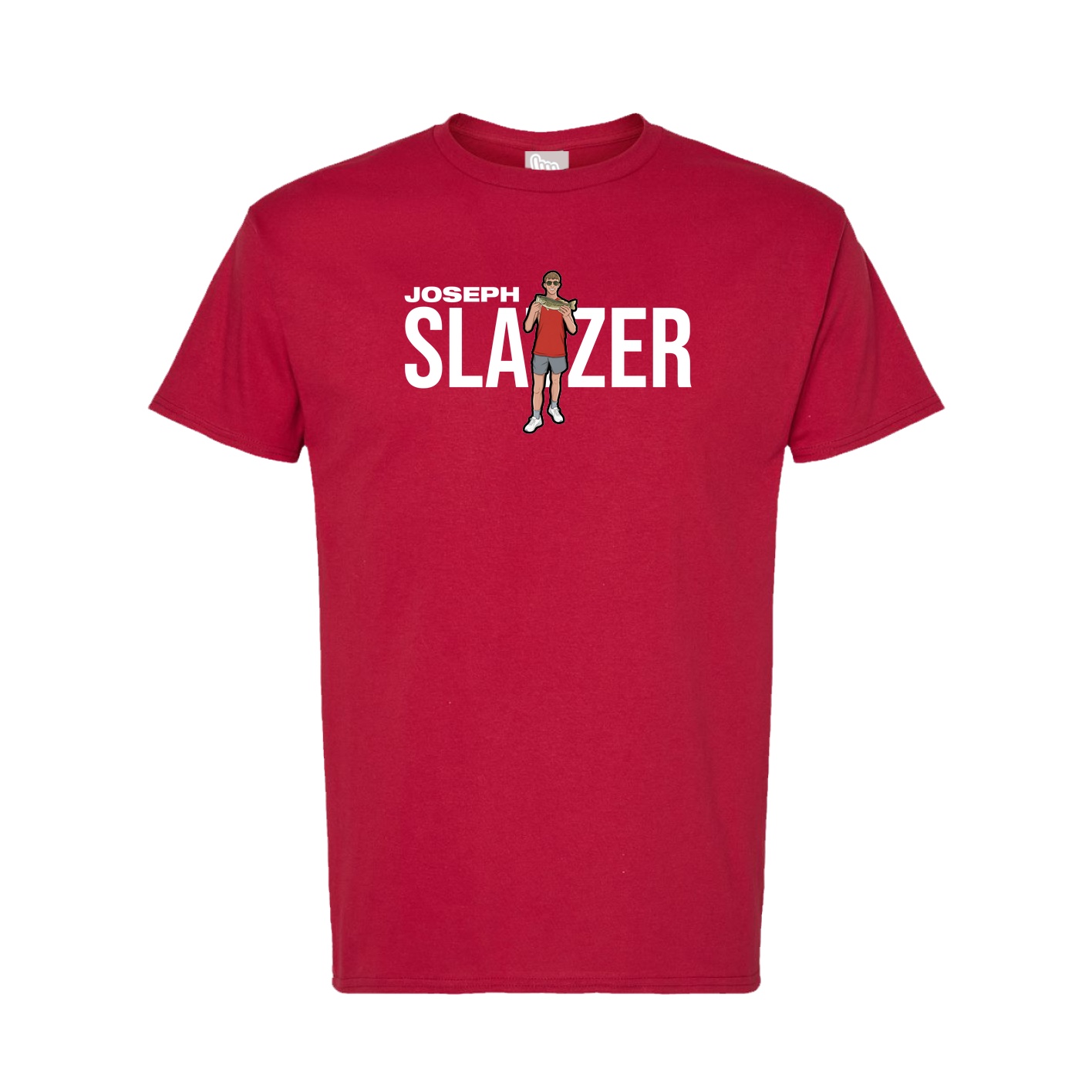 Tee — Player Name in Crimson