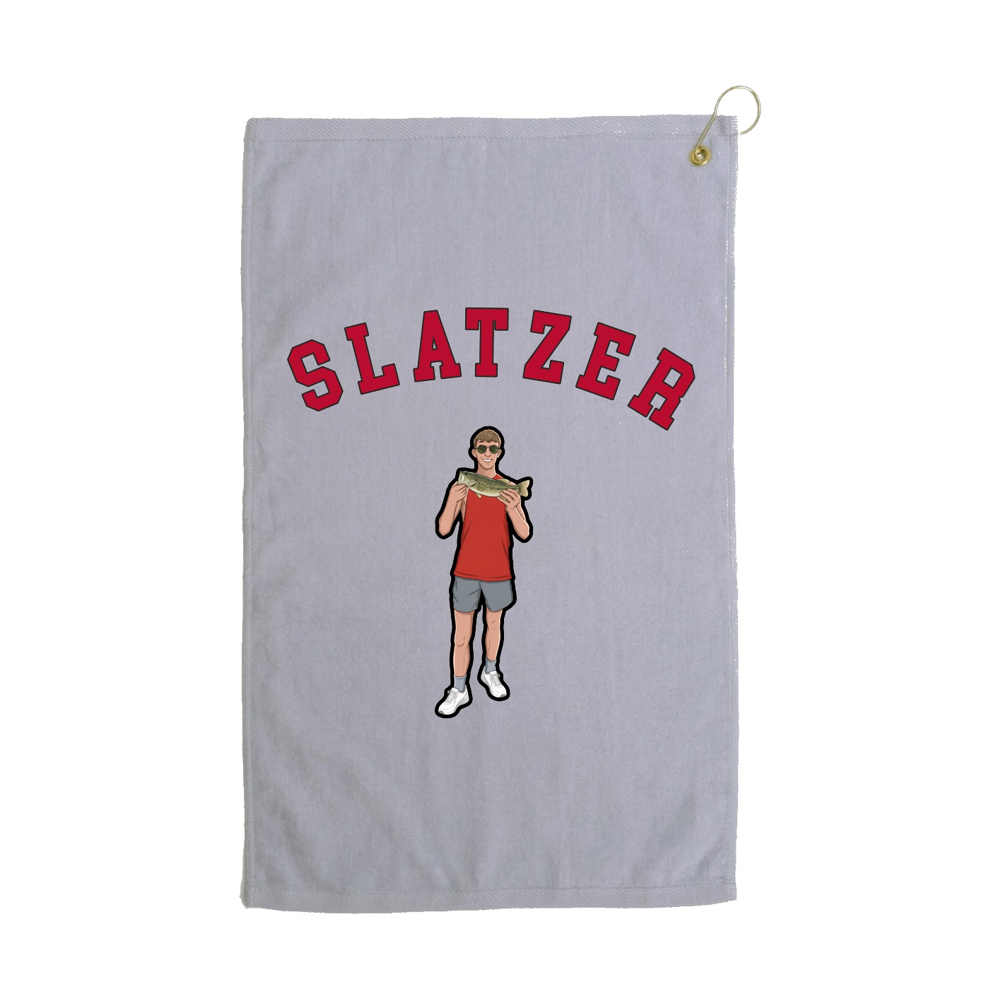 Golf Towel — Shirsey Arch in Grey