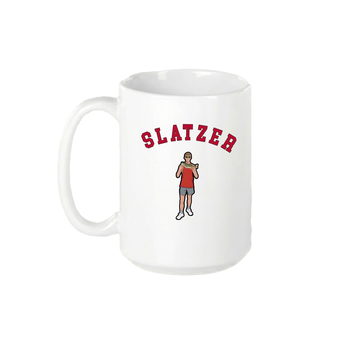 15oz Coffee Mug — Shirsey Arch in White