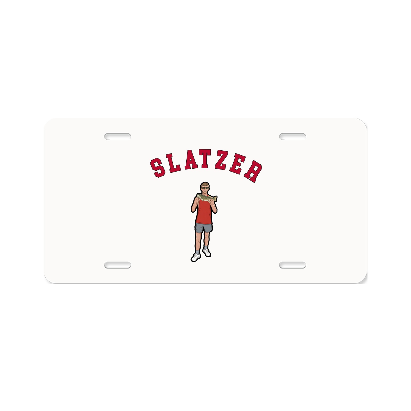 License Plate — Shirsey Arch in Classic