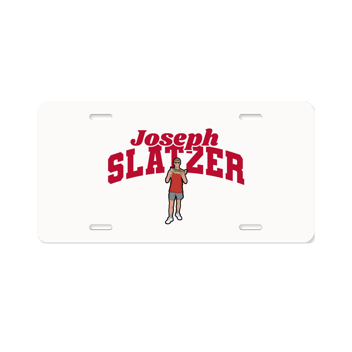 License Plate — Signature Arch in Classic