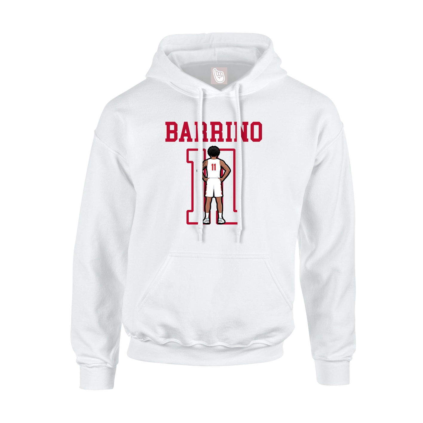 Youth Hoodie — Shirsey in White