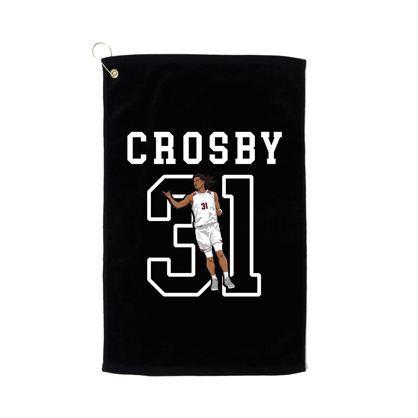 Golf Towel — Shirsey in Black