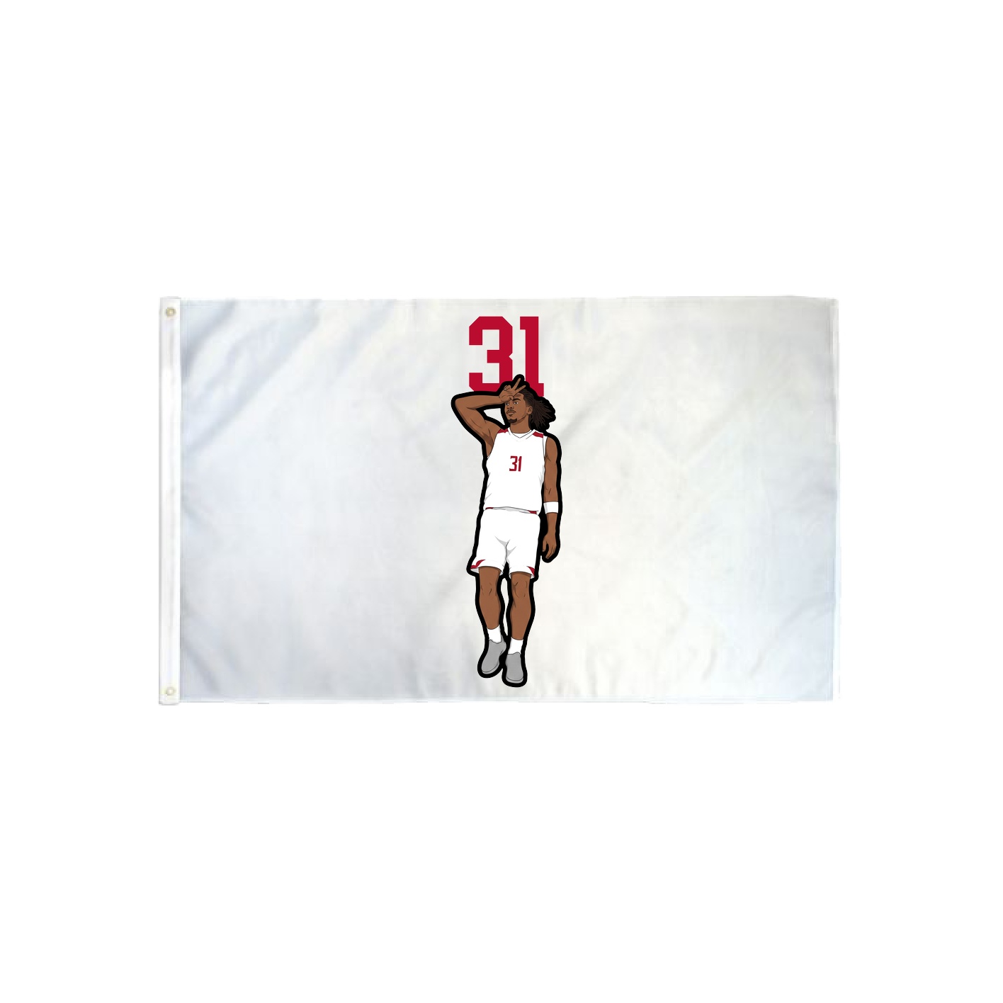 3x5 Flag — Number Top in Classic