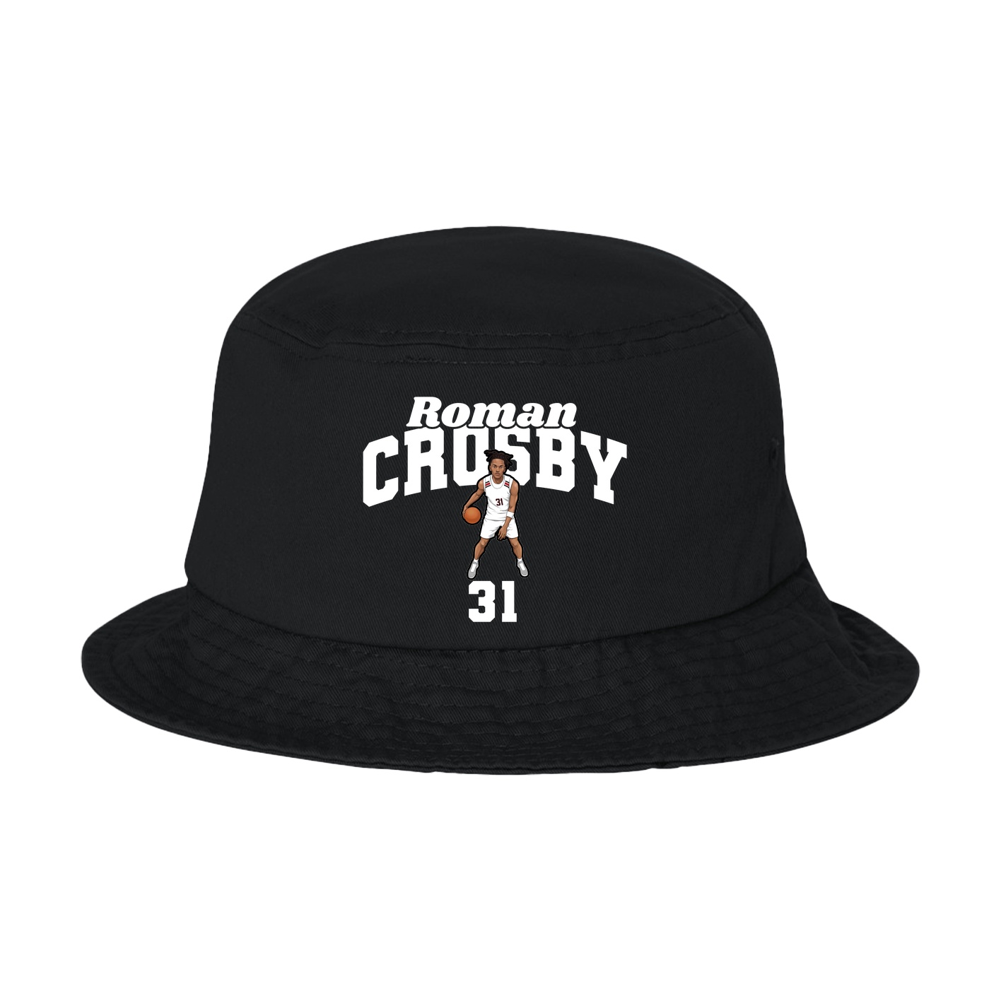 Bucket Cap — Signature Arch in Black