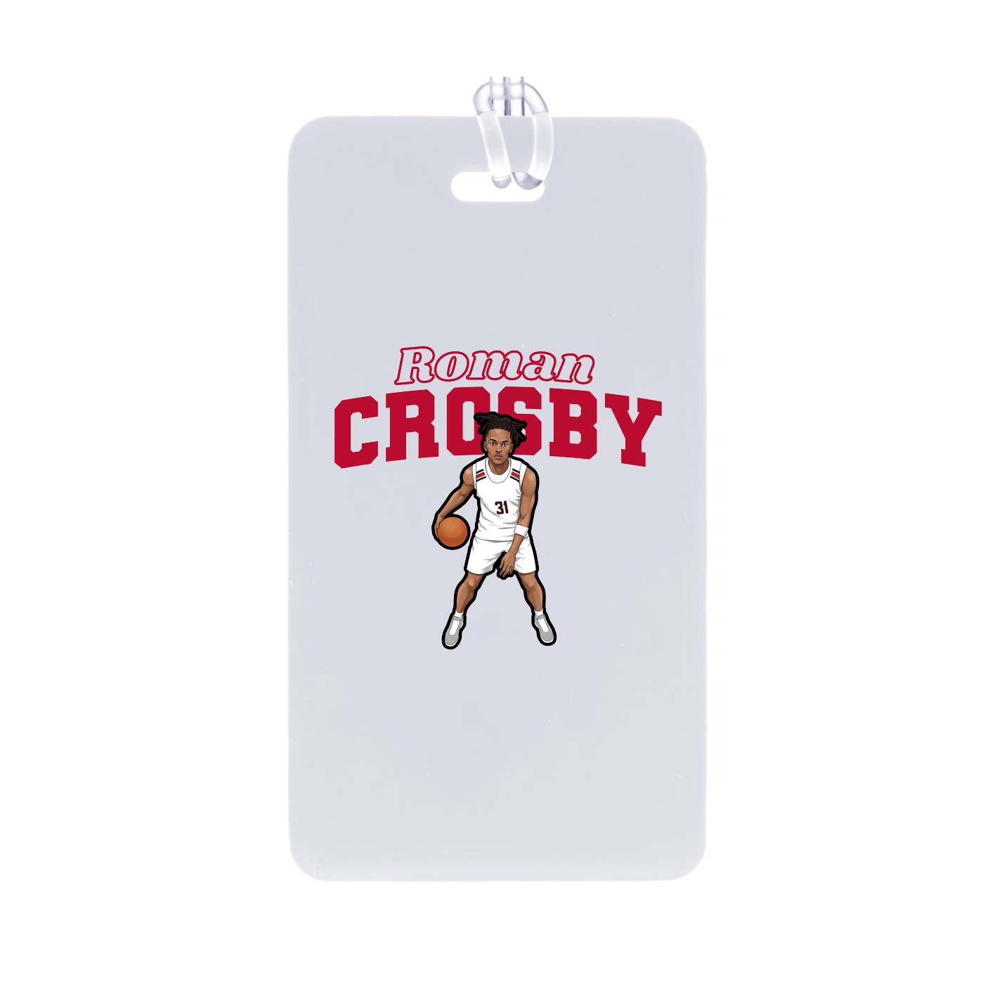 Bag Tag — Name Arch in Classic