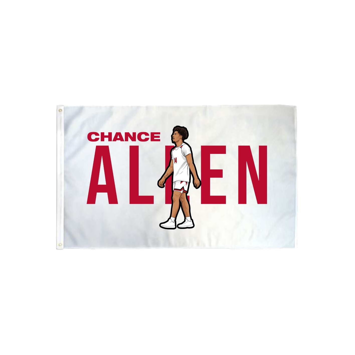 3x5 Flag — Player Name in Classic
