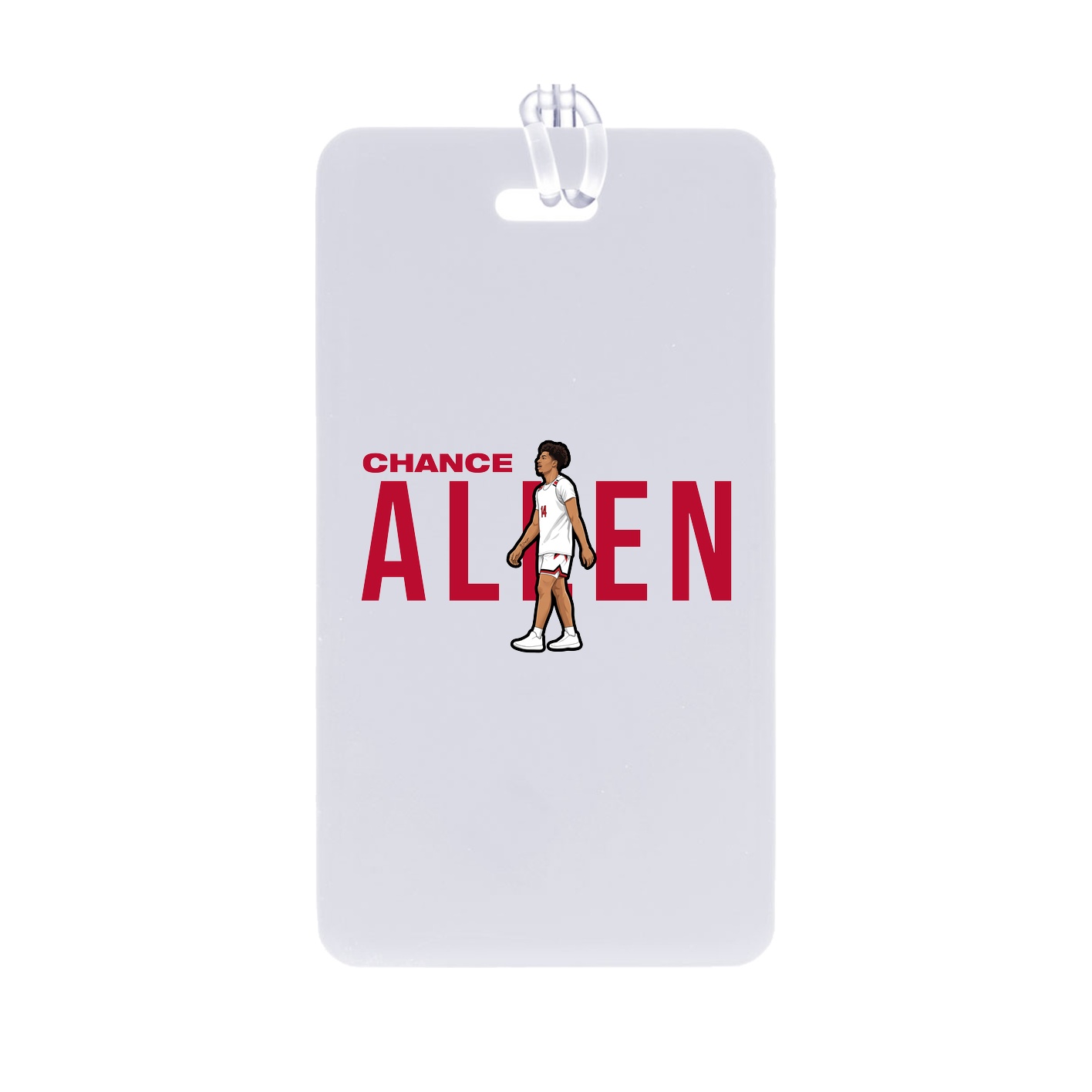 Bag Tag — Player Name in Classic