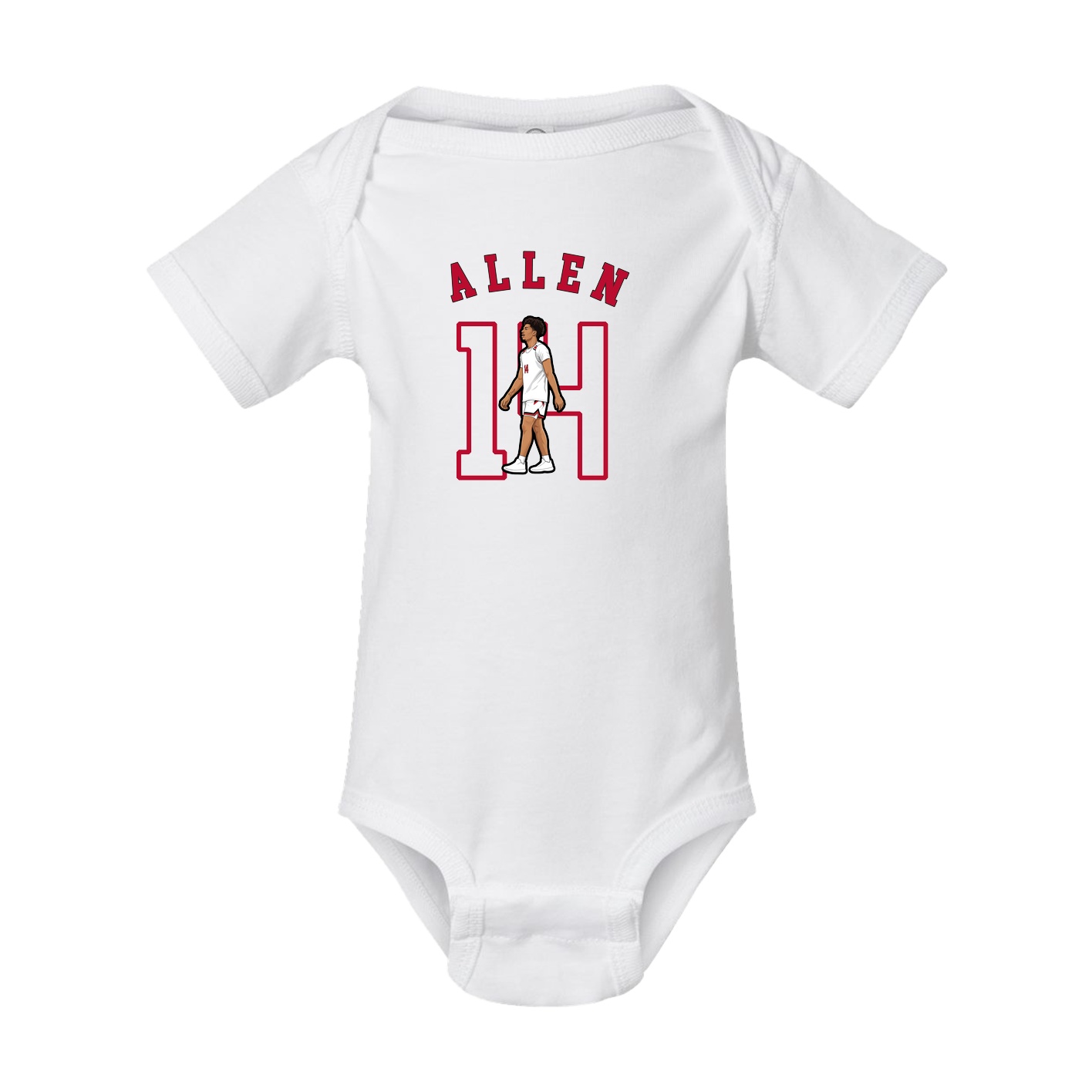 Baby Onesie — Shirsey Arch in White