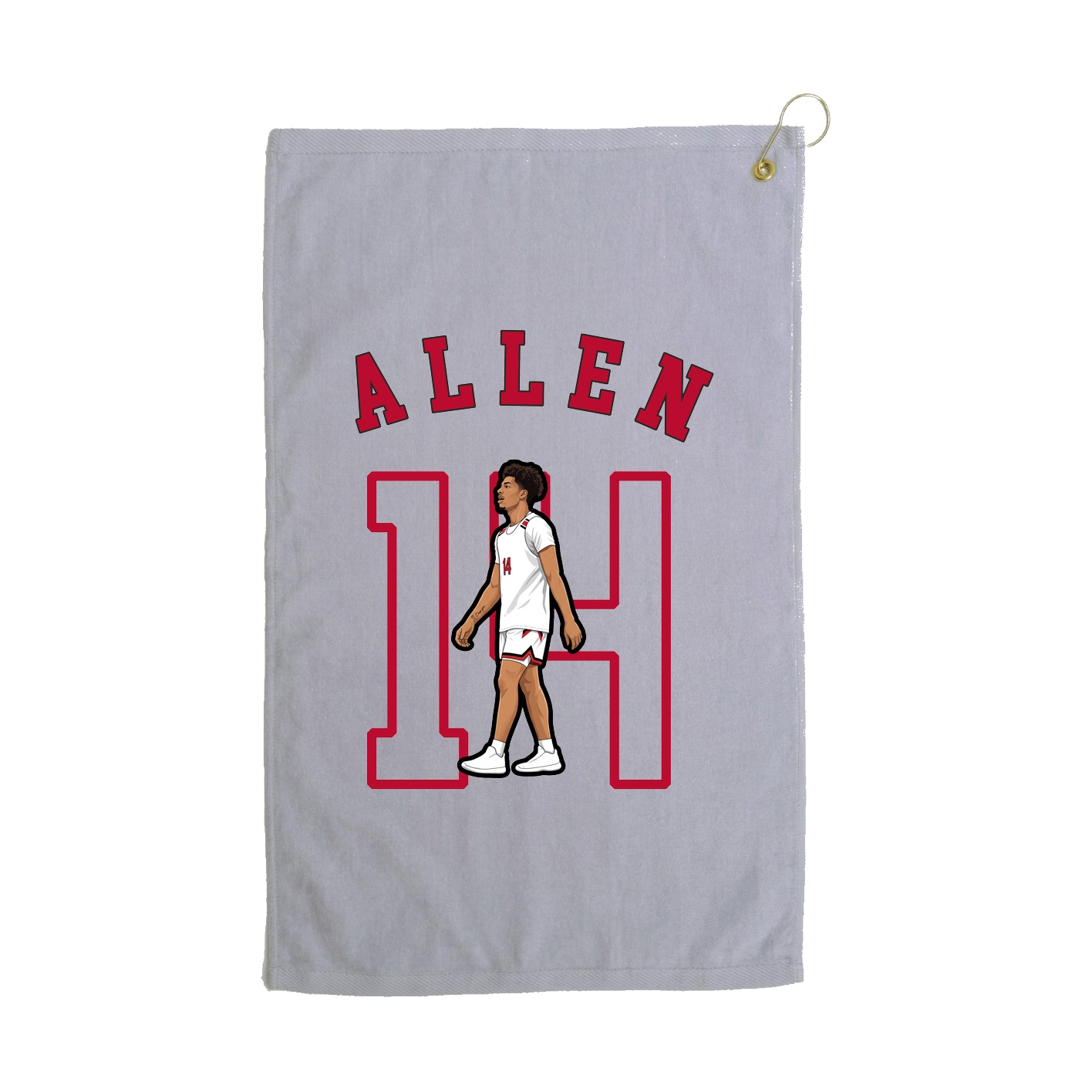 Golf Towel — Shirsey Arch in Grey