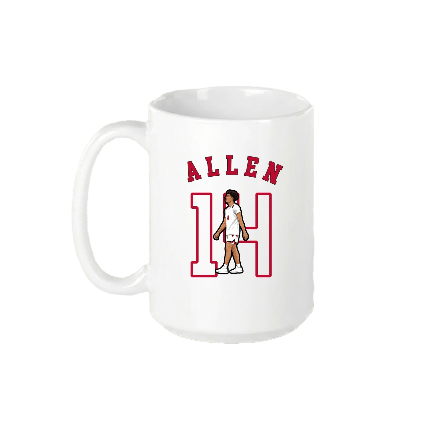 15oz Coffee Mug — Shirsey Arch in White