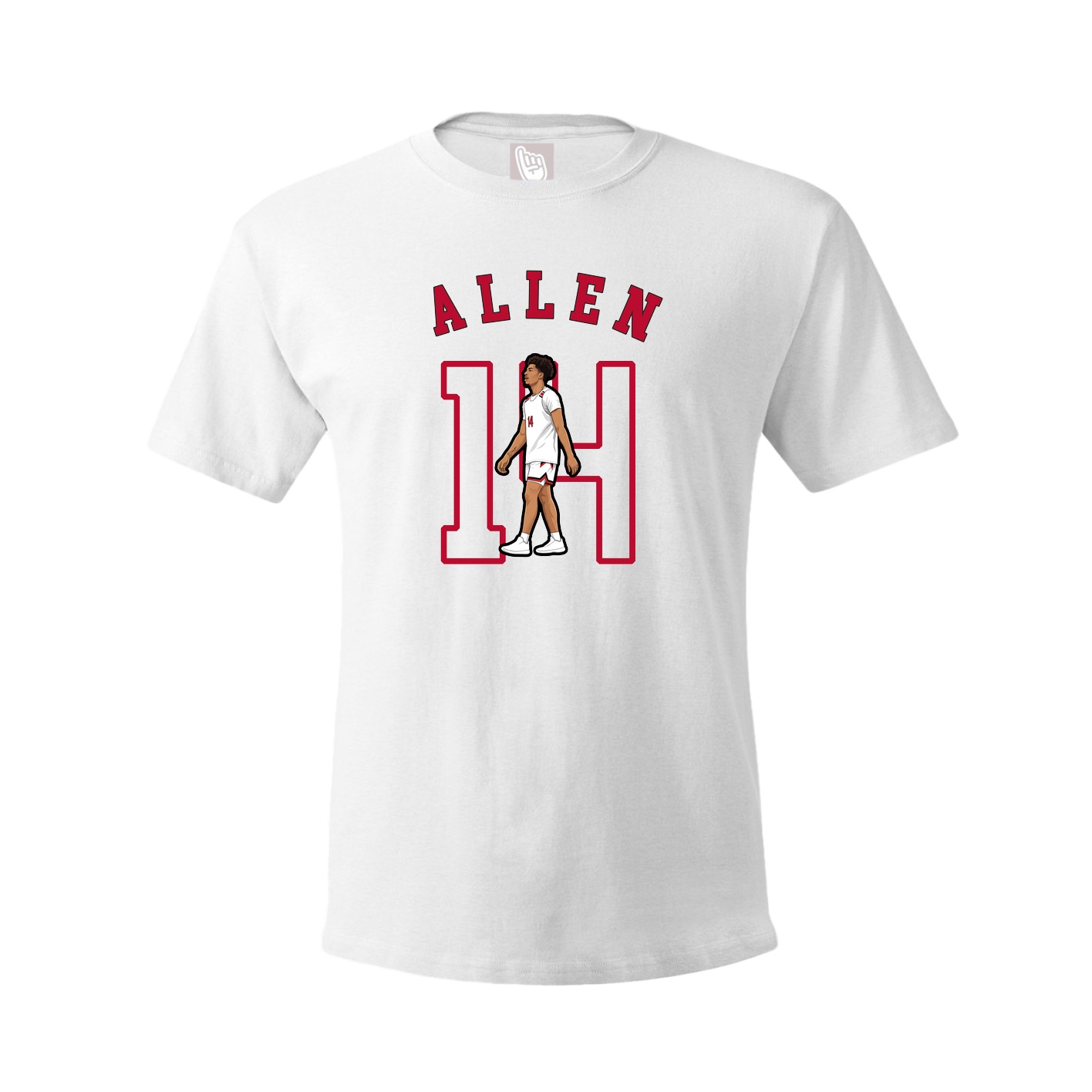 Youth Tee — Shirsey Arch in White