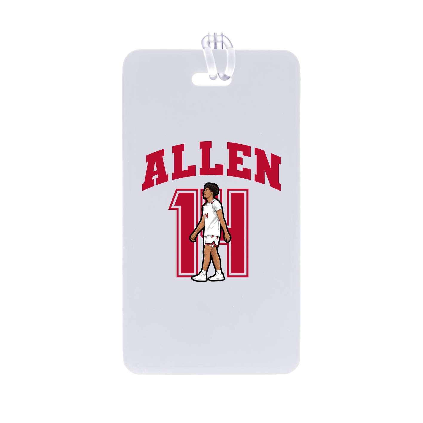 Bag Tag — Number in Classic
