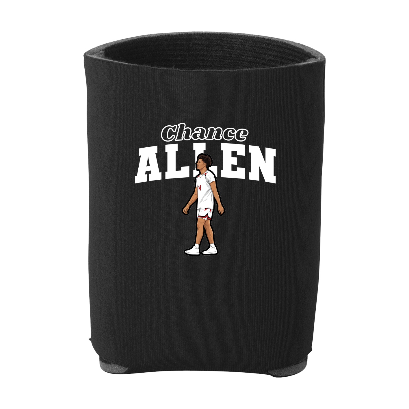 Can Holder — Name Arch in Black