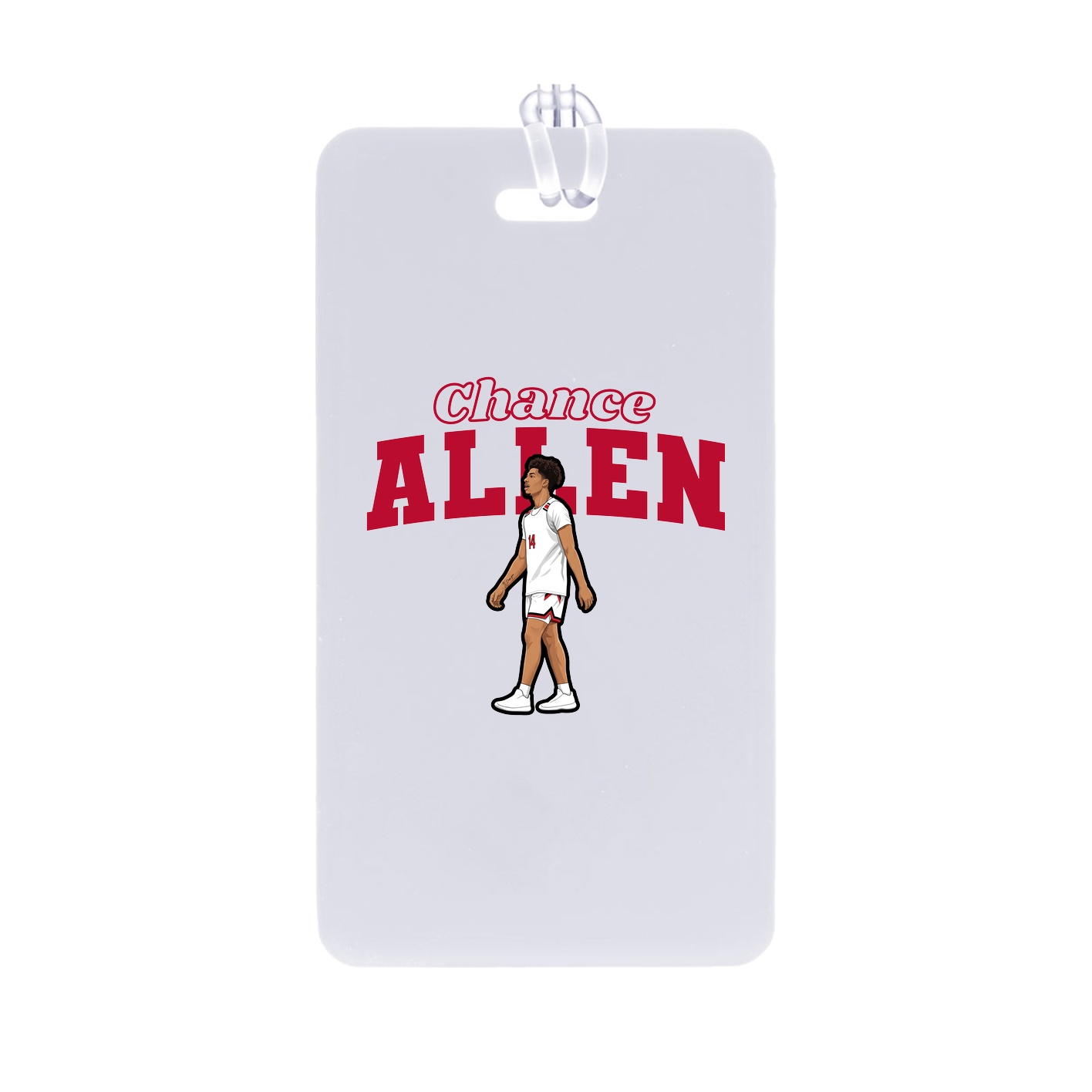 Bag Tag — Name Arch in Classic