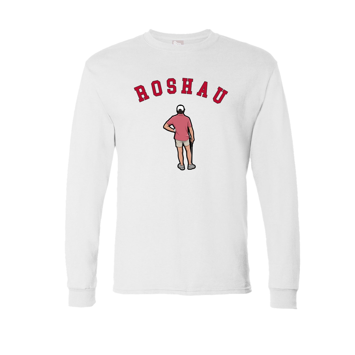 Long Sleeve Tee — Shirsey Arch in White