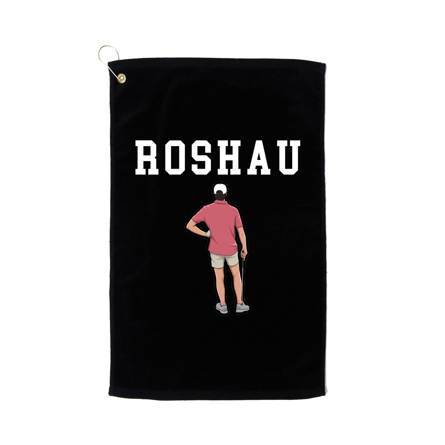 Golf Towel — Shirsey in Black