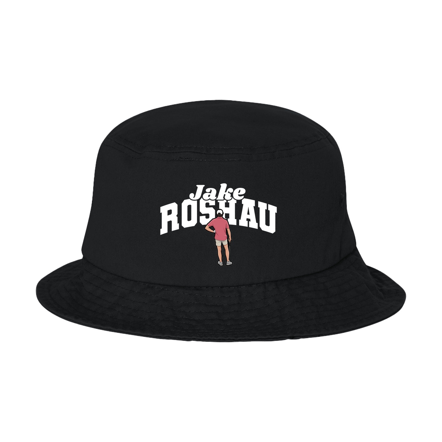 Bucket Cap — Signature Arch in Black