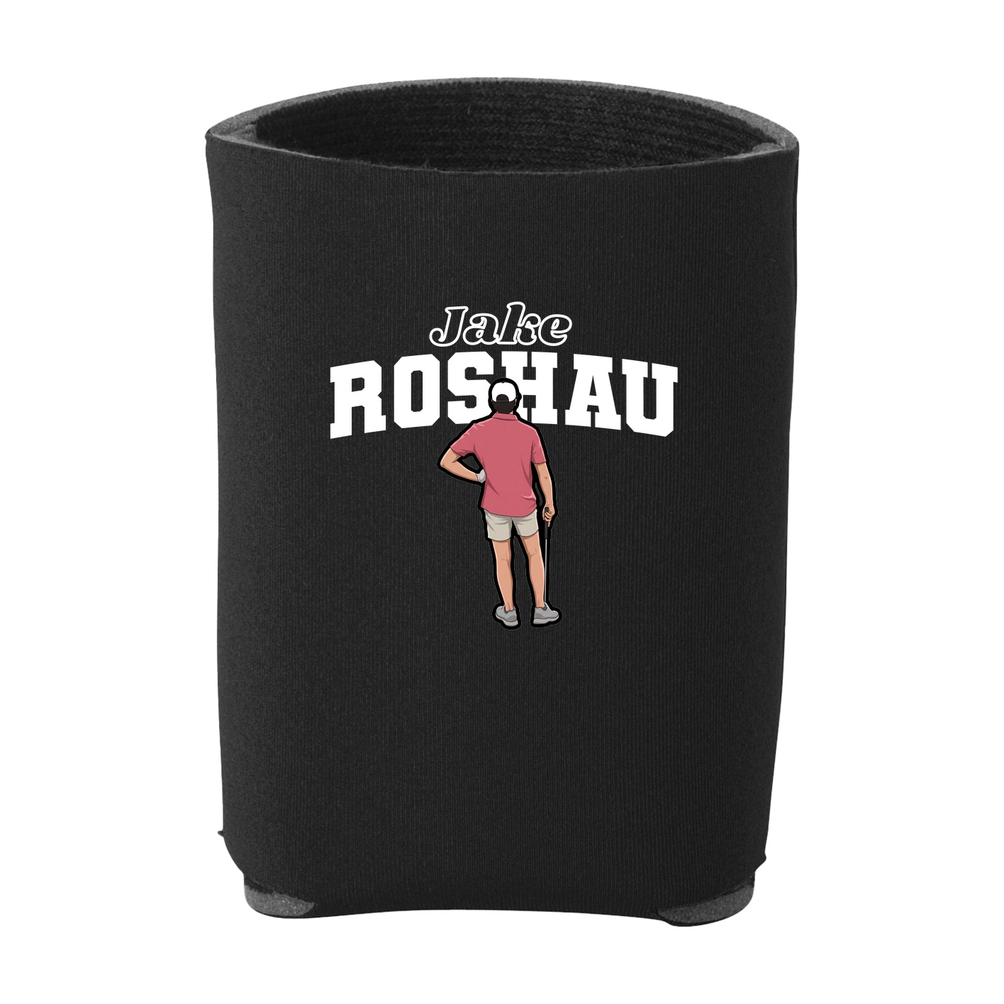 Can Holder — Name Arch in Black