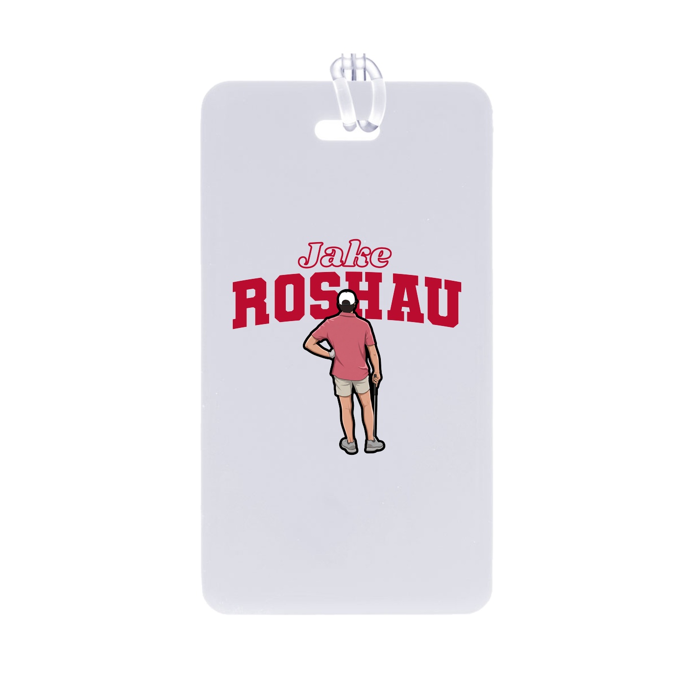 Bag Tag — Name Arch in Classic