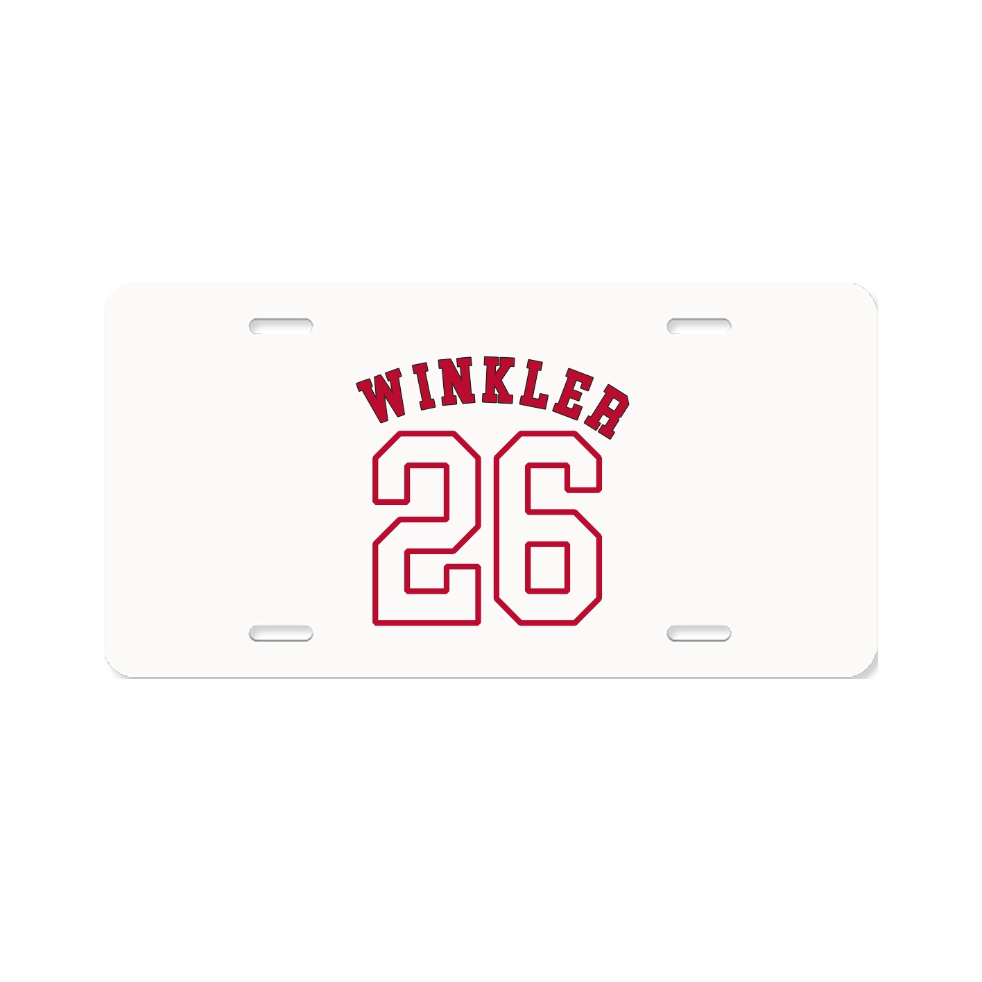 License Plate — Shirsey Arch in Classic