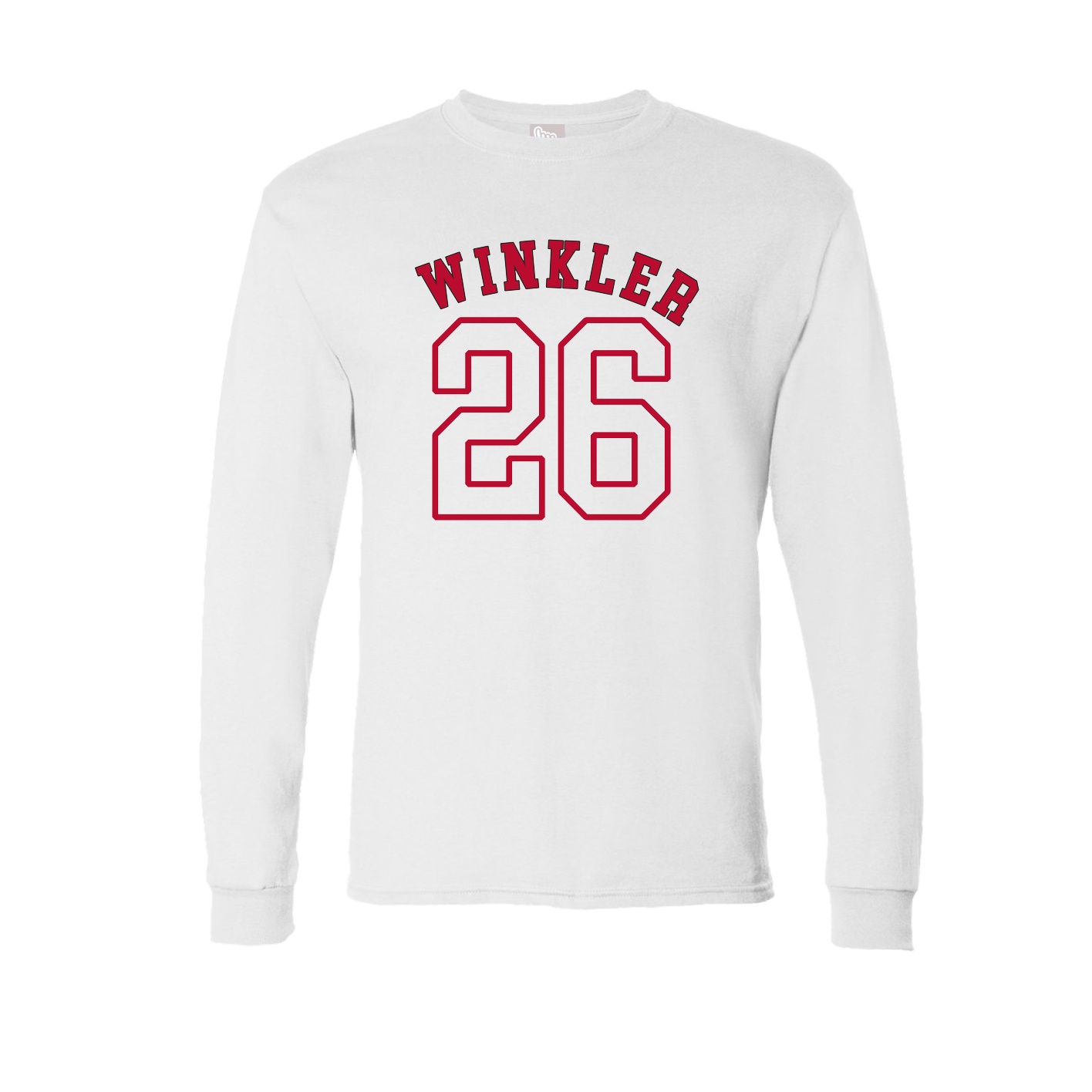 Long Sleeve Tee — Shirsey Arch in White
