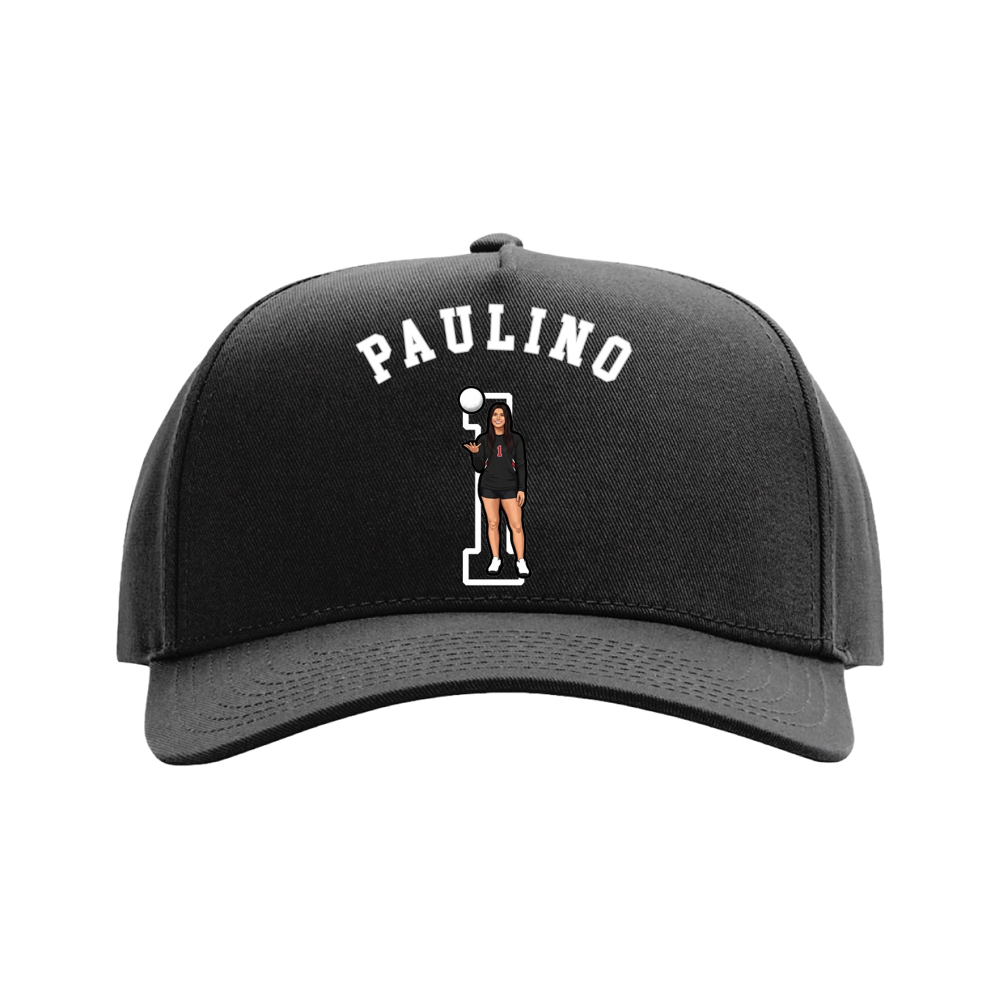 Full Fabric Five-Panel Champ Cap
