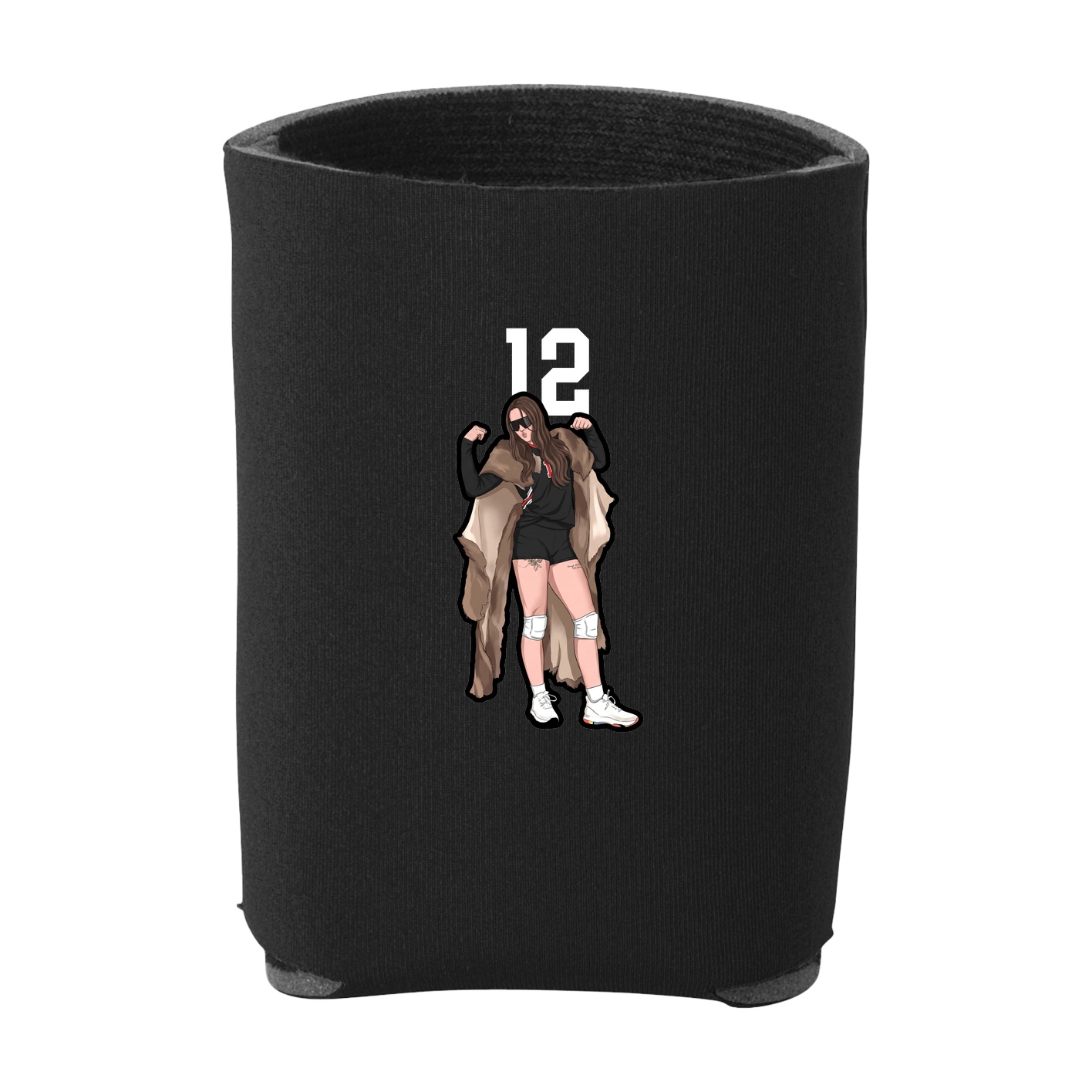 Can Holder — Number Top in Black
