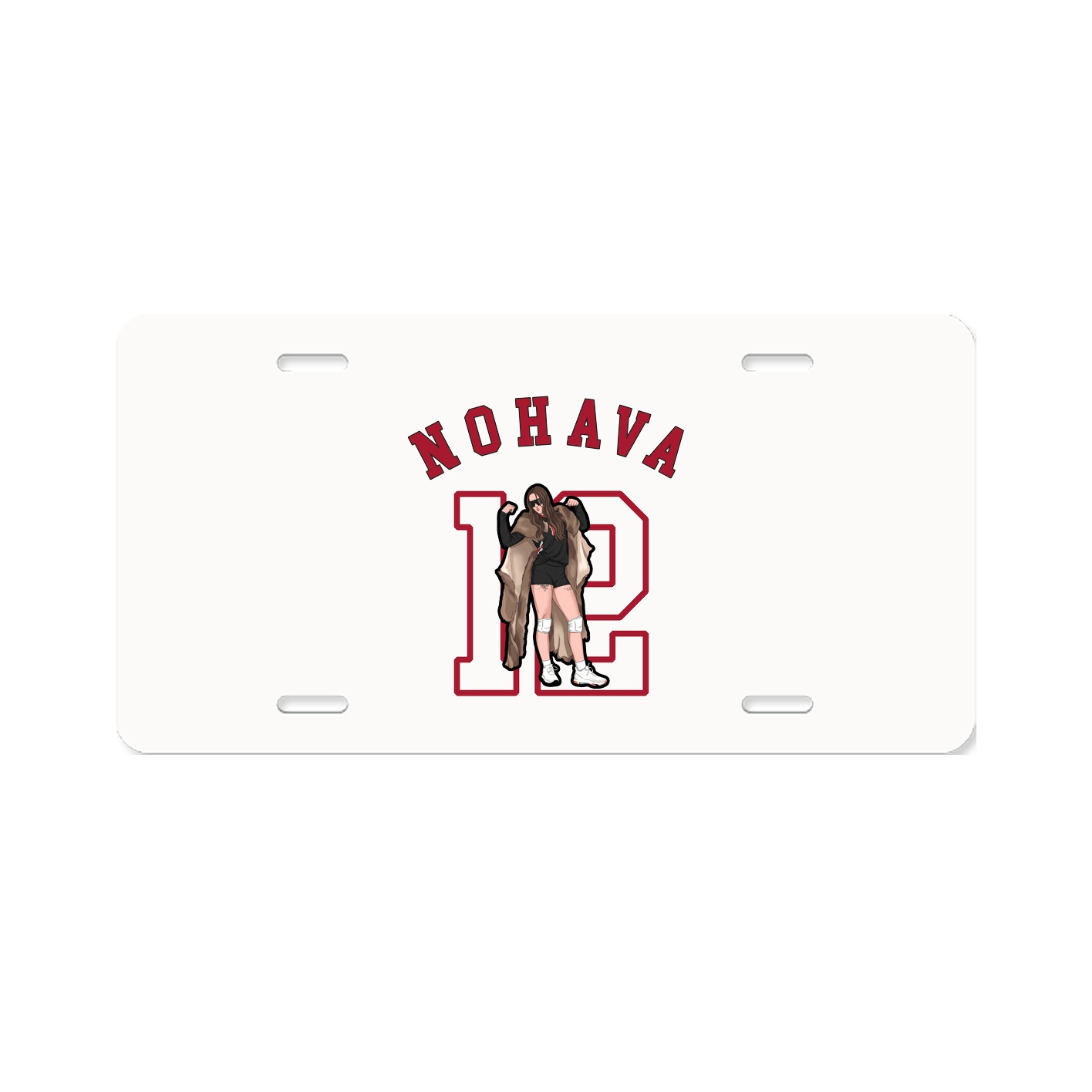 License Plate — Shirsey Arch in Classic