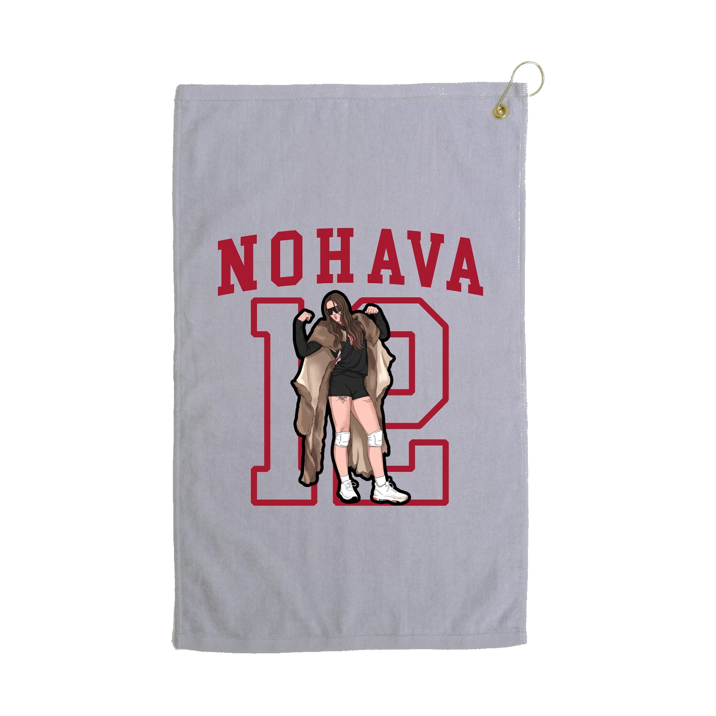 Terry Velour Golf Towel