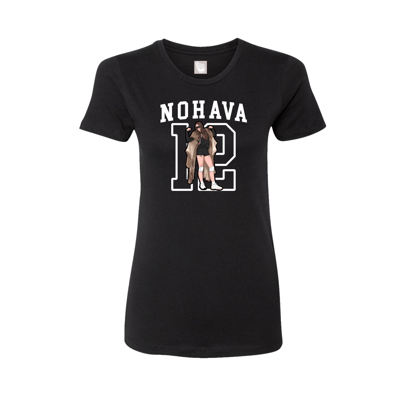 Womens Tee — Shirsey in Black