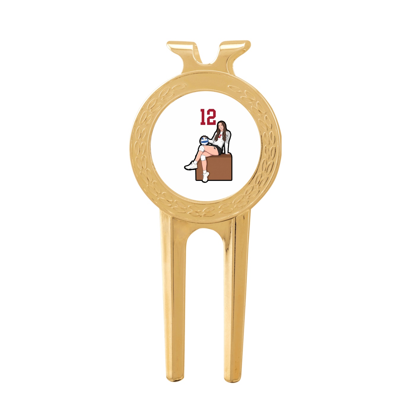 Divot Tool with Ball Marker — Number Top in Classic