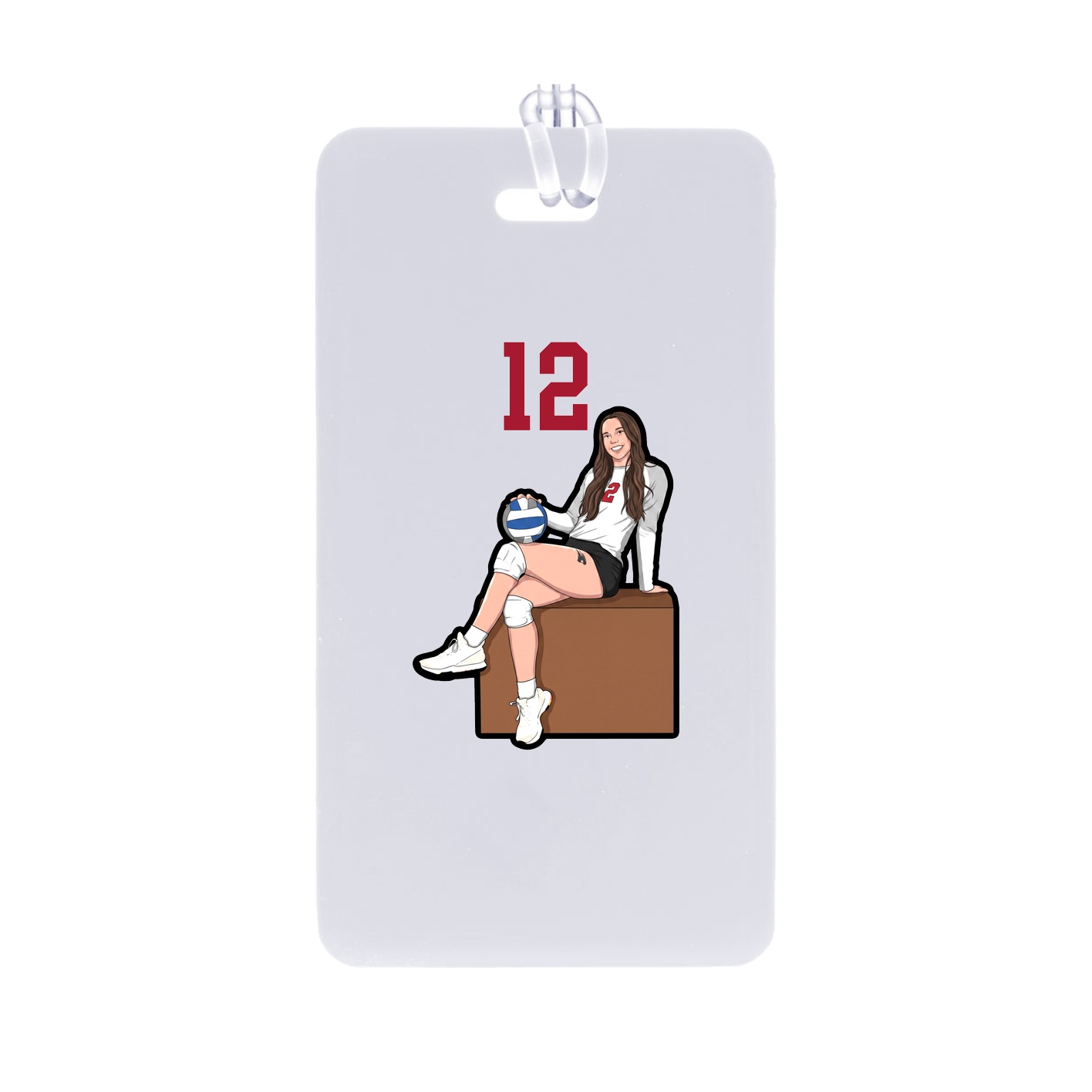 Bag Tag — Number Top in Classic