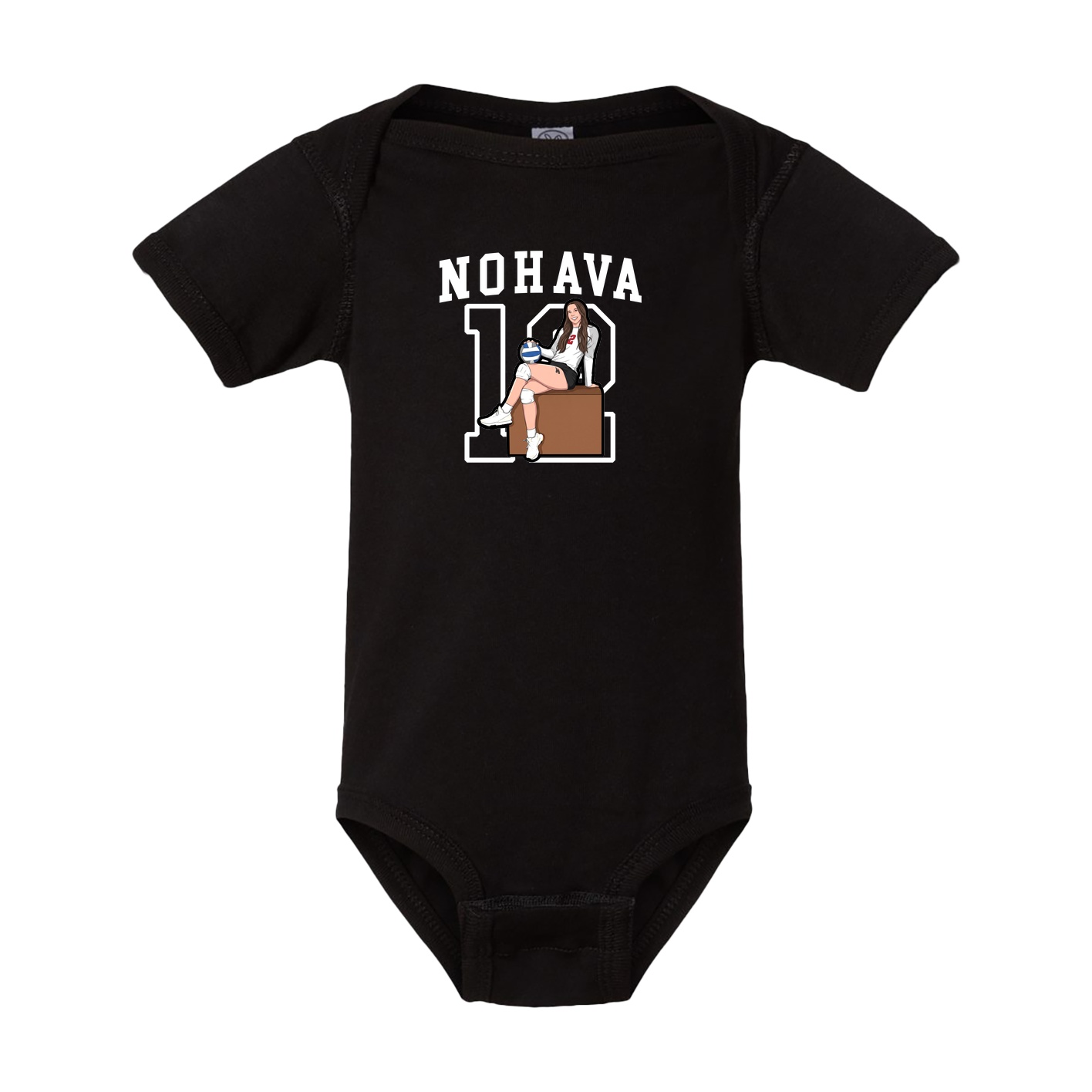 Baby Onesie — Shirsey in Black