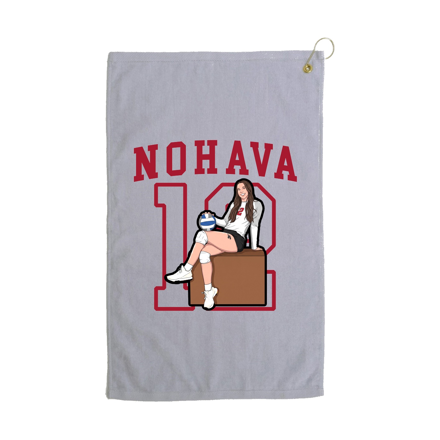 Golf Towel — Shirsey in Grey