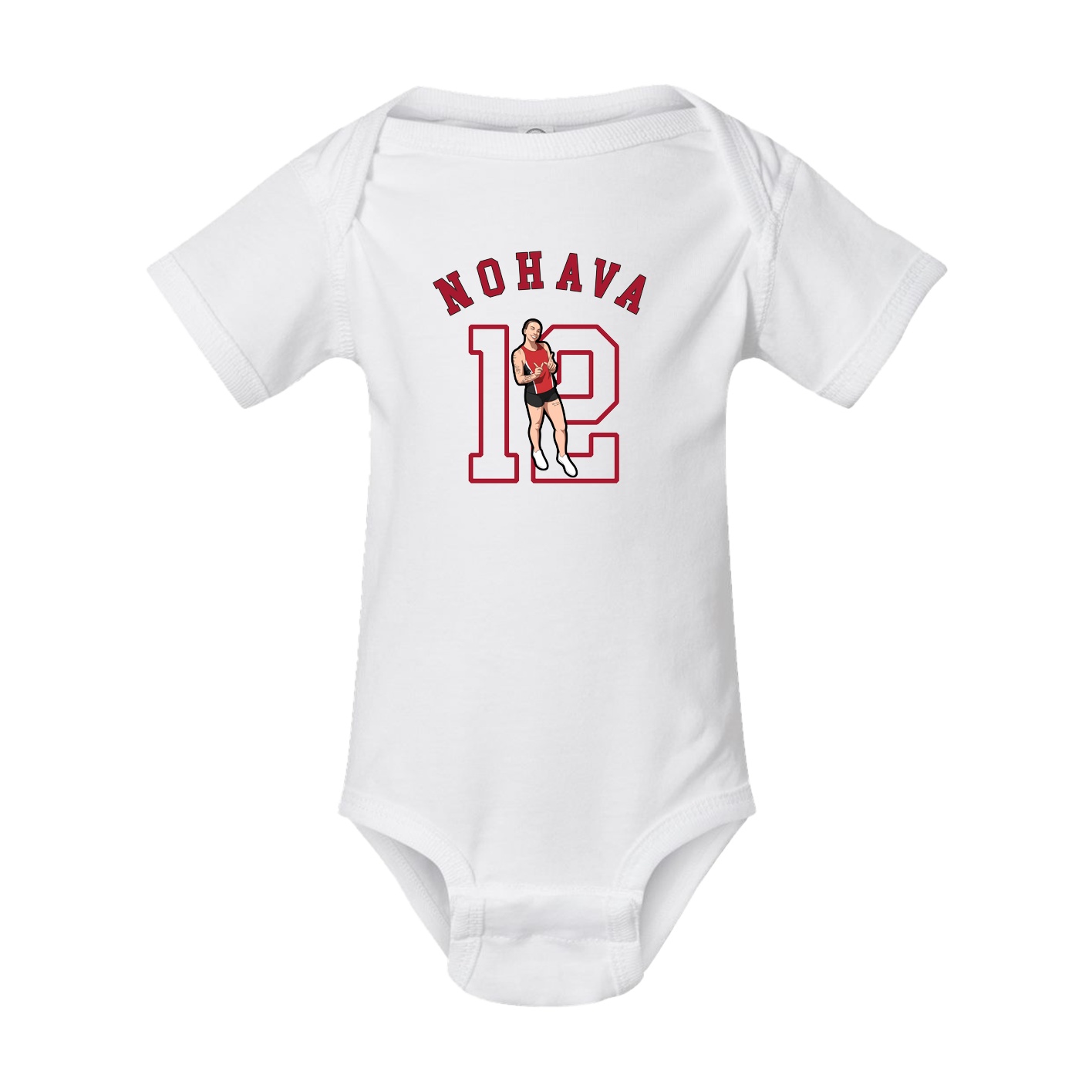 Baby Onesie — Shirsey Arch in White
