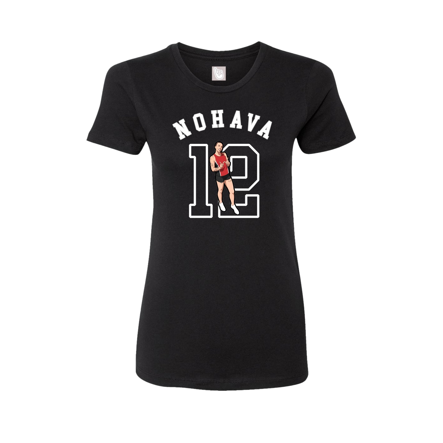 Womens Tee — Shirsey Arch in Black