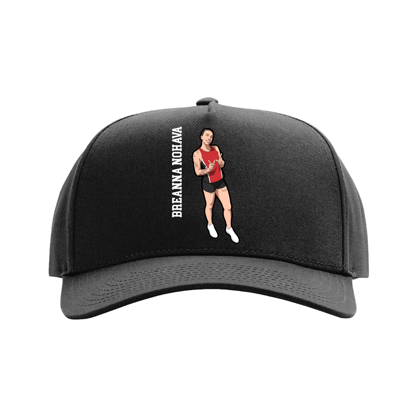 Full Fabric Five-Panel Champ Cap