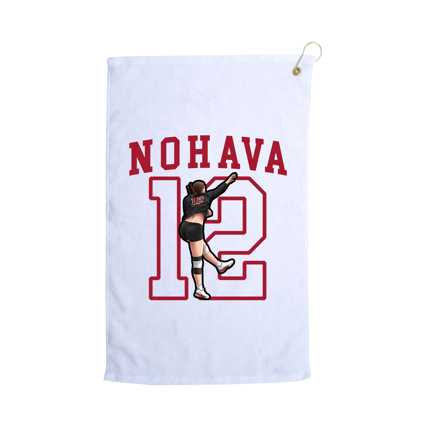 Golf Towel — Shirsey in White