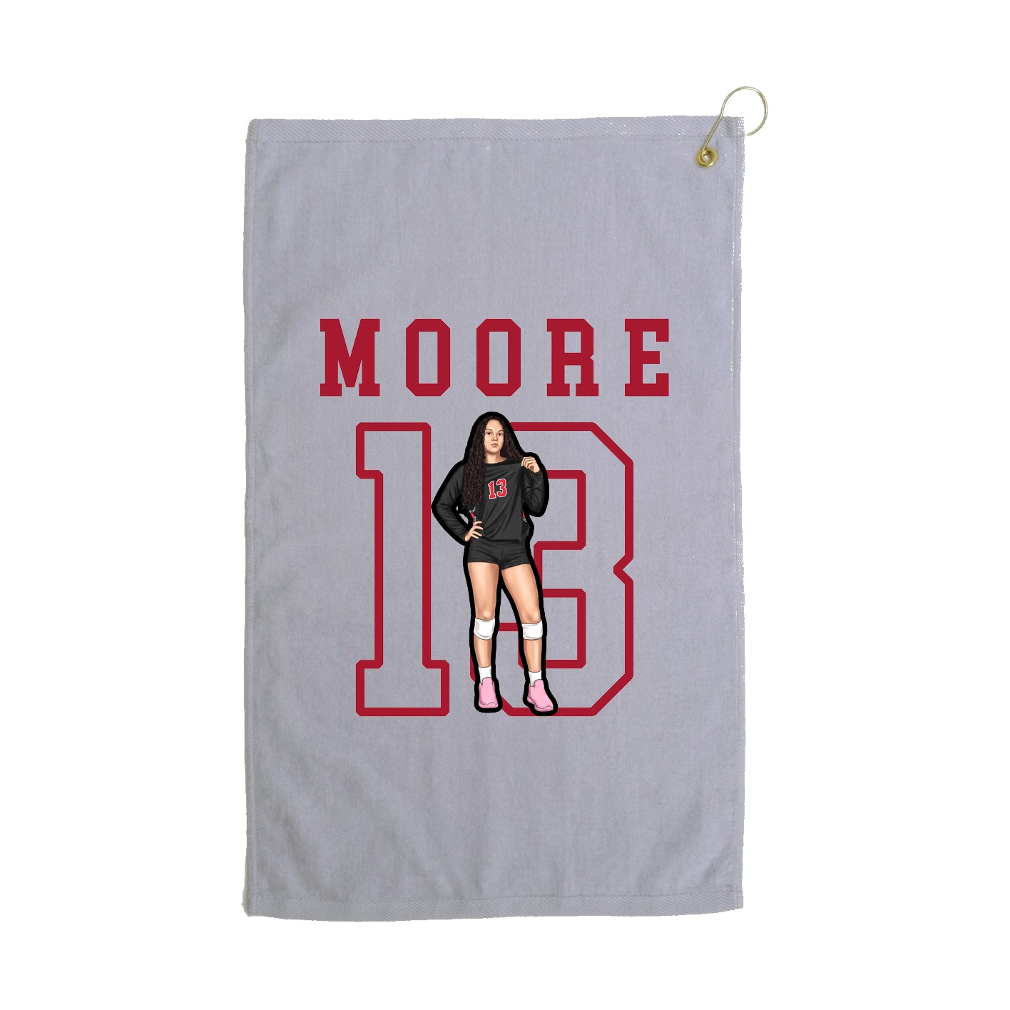 Golf Towel — Shirsey in Grey